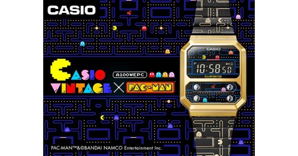 Casio Merilis Model Kolaborasi PAC-MAN