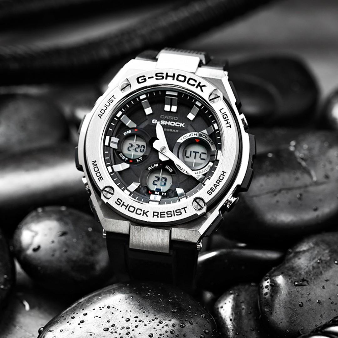 g shock gst s110 change time