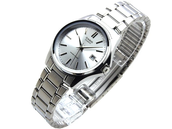 Casio MTP-1183A-7ADF Orologio Uomo Acciaio Quarzo: Classico Argento, Datario